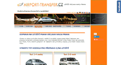 Desktop Screenshot of airport-transfer.cz